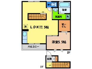 ロイヤルテラスの物件間取画像